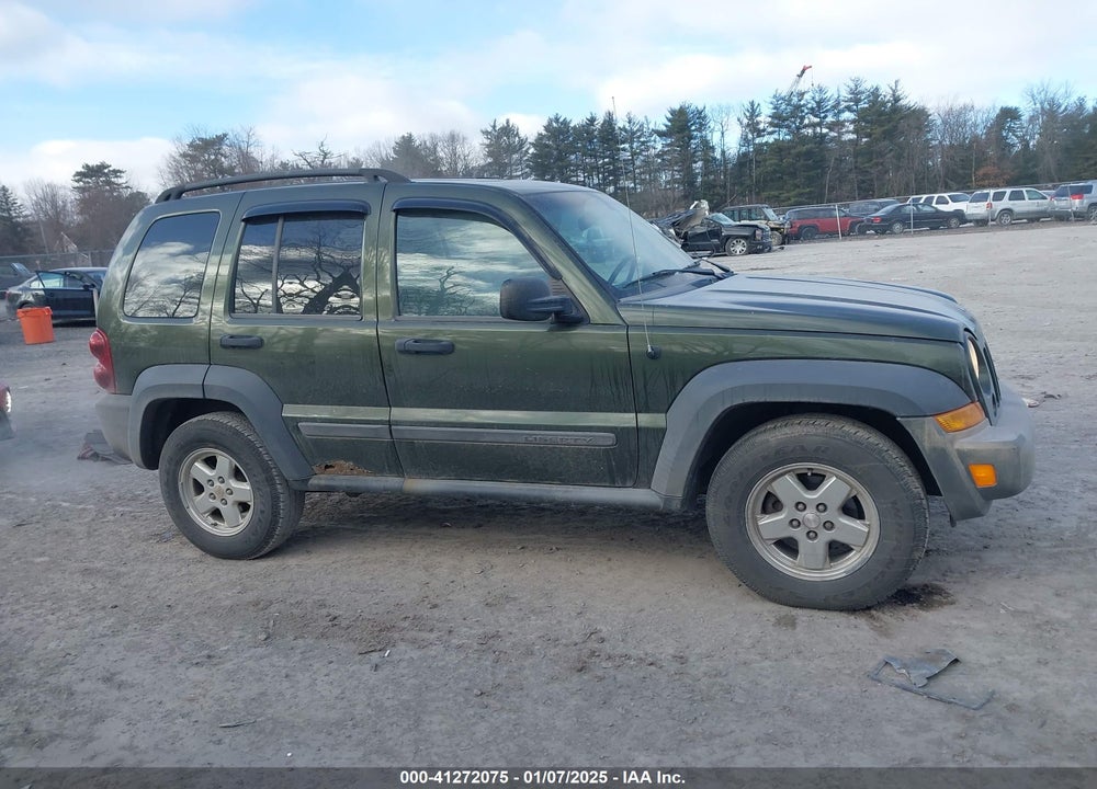 2007 JEEP LIBERTY SPORT VIN: 1J4GL48K57W699498