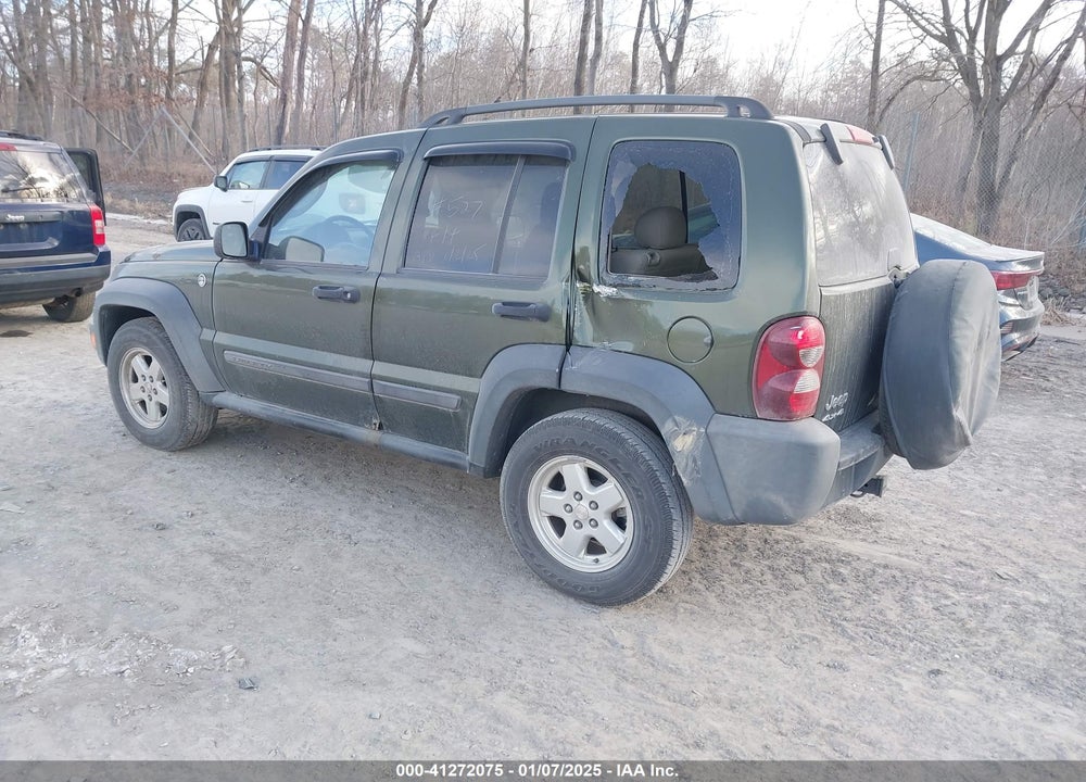 2007 JEEP LIBERTY SPORT VIN: 1J4GL48K57W699498