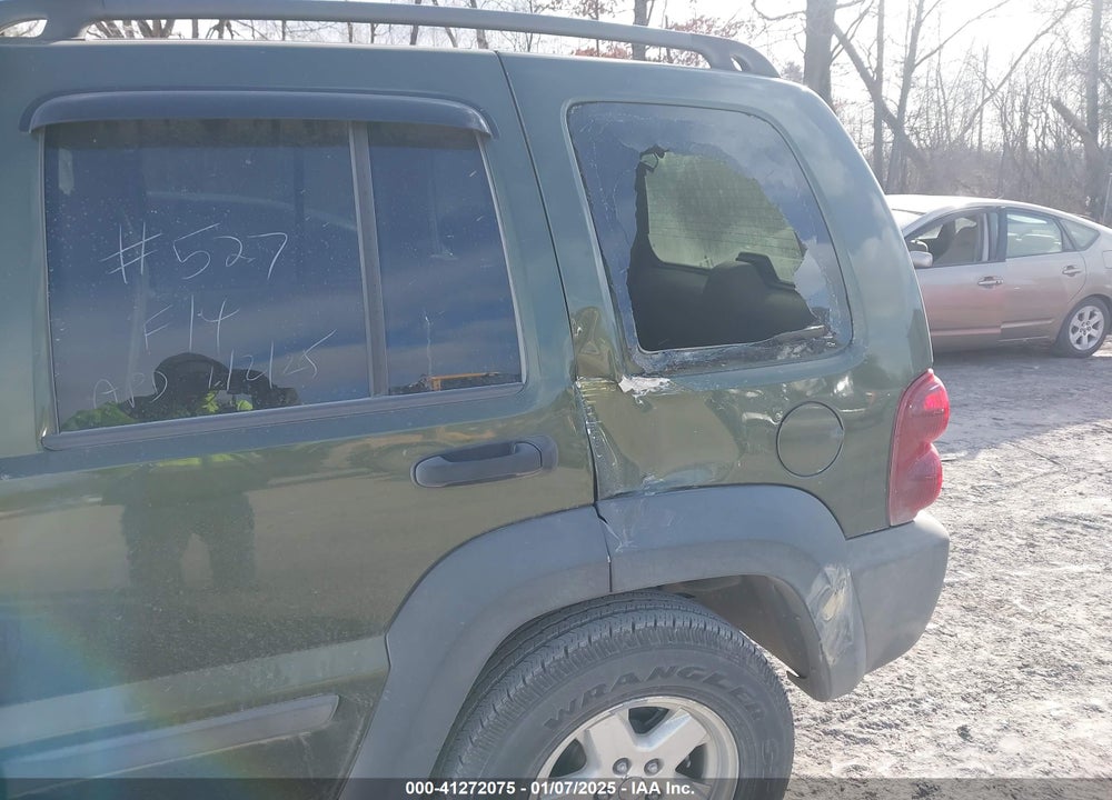 2007 JEEP LIBERTY SPORT VIN: 1J4GL48K57W699498