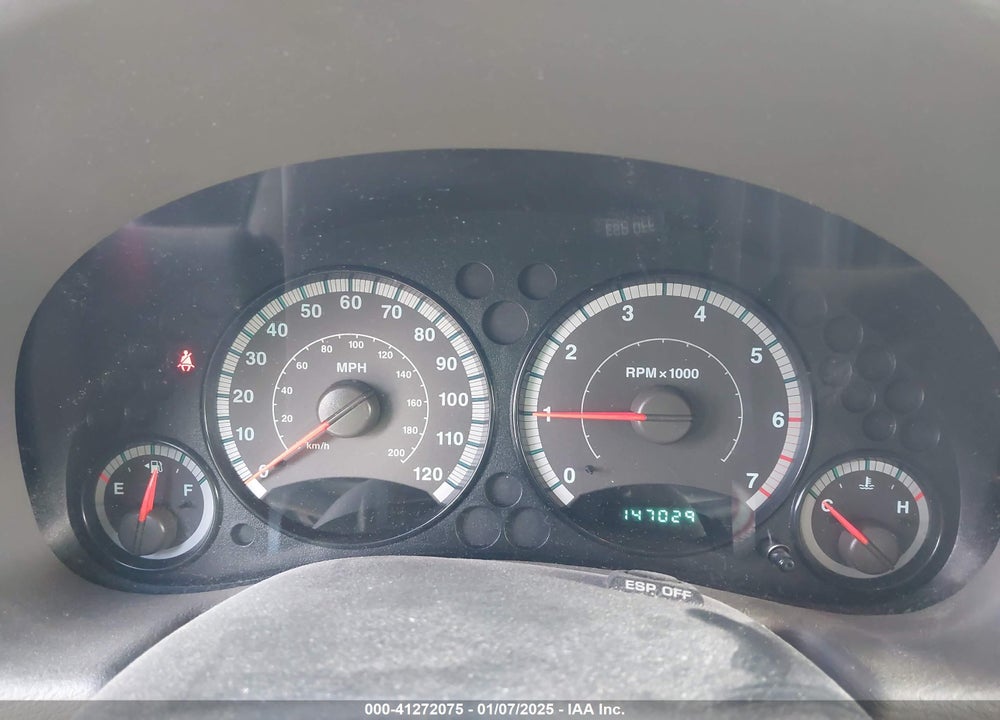 2007 JEEP LIBERTY SPORT VIN: 1J4GL48K57W699498