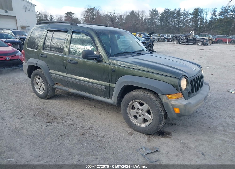 2007 JEEP LIBERTY SPORT VIN: 1J4GL48K57W699498