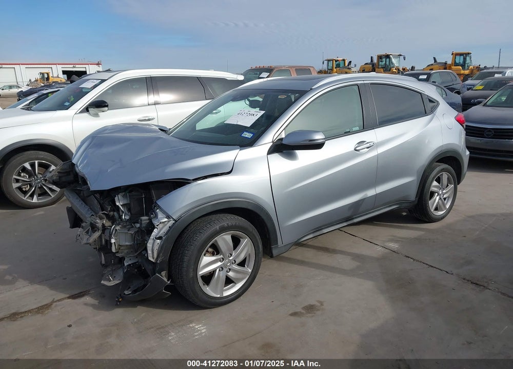 2019 HONDA HR-V VIN: 3CZRU6H72KM720121