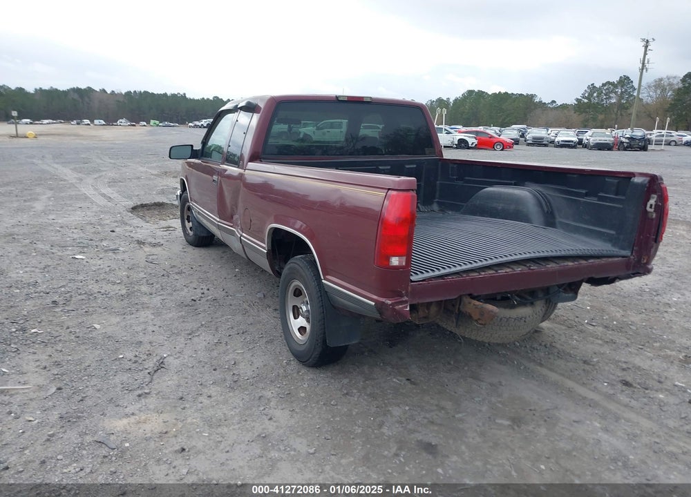 1997 CHEVROLET C1500 FLEETSIDE VIN: 1GCEC19MXVE239610