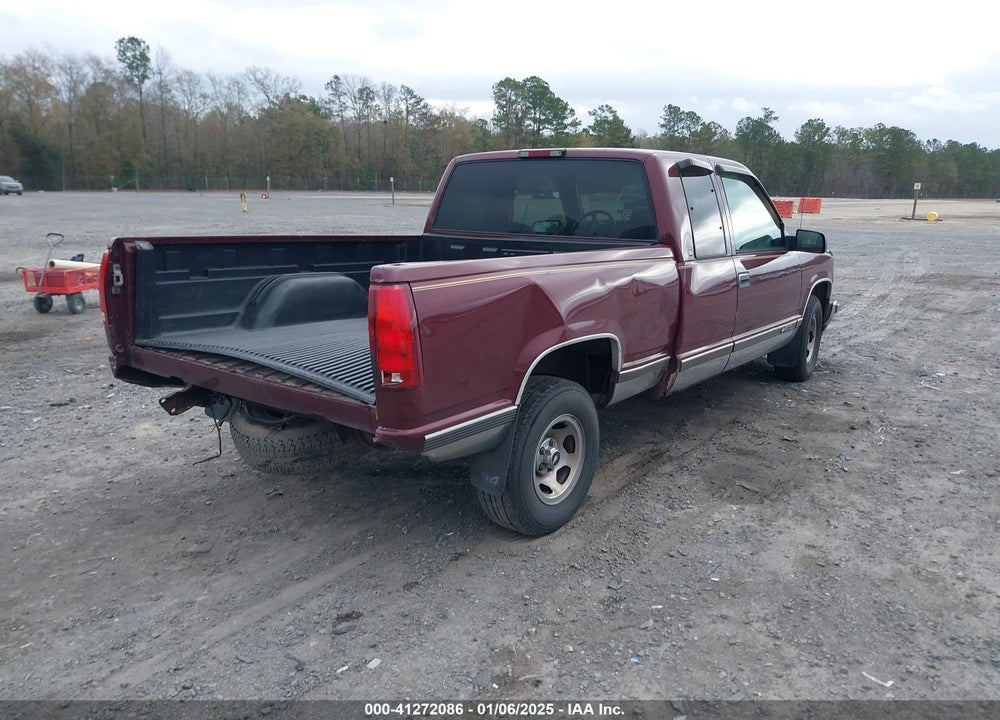 1997 CHEVROLET C1500 FLEETSIDE VIN: 1GCEC19MXVE239610