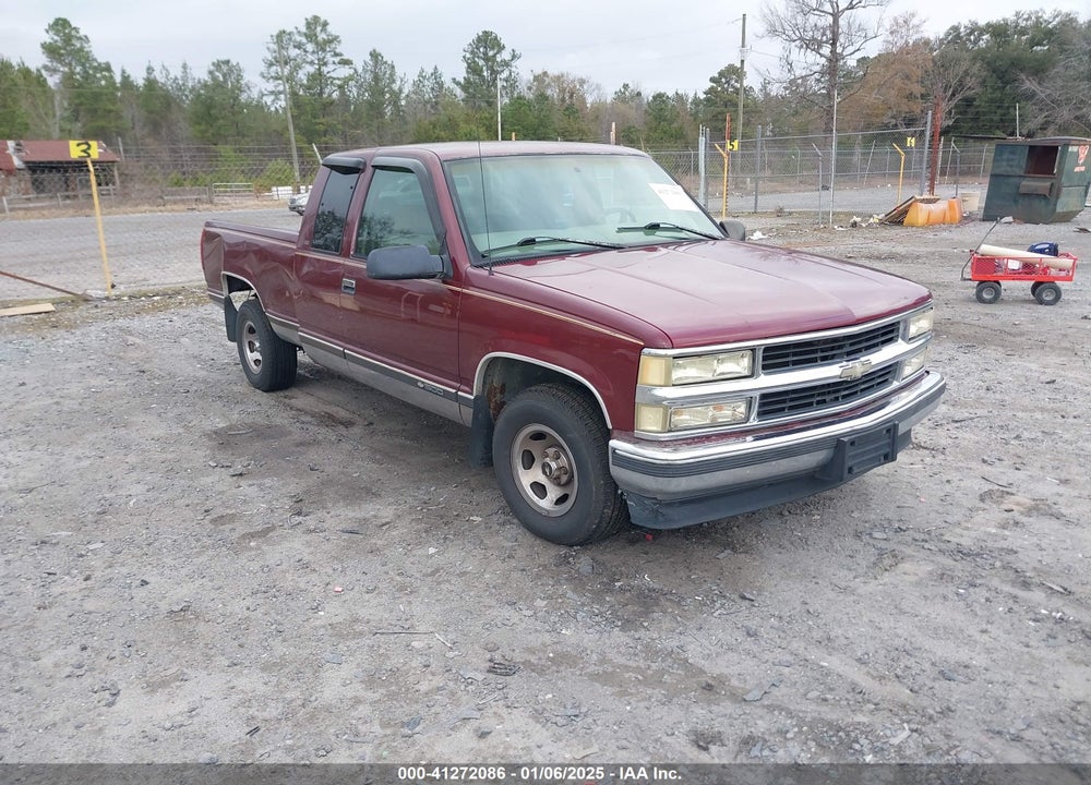 1997 CHEVROLET C1500 FLEETSIDE VIN: 1GCEC19MXVE239610