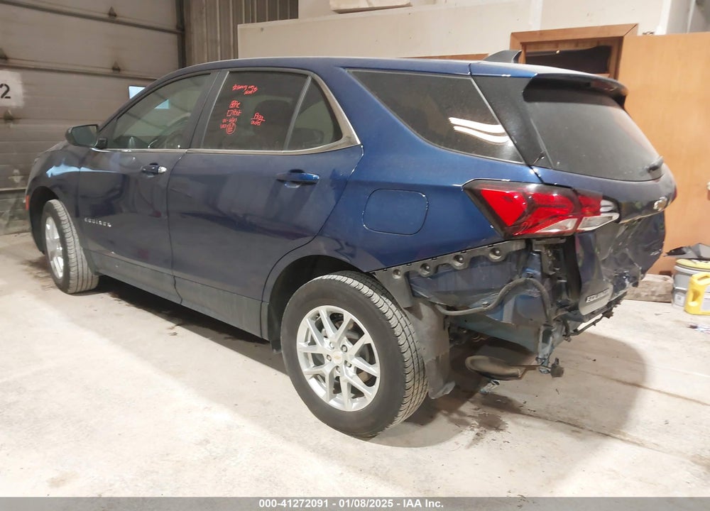 2022 CHEVROLET EQUINOX AWD LT VIN: 3GNAXUEV1NL202679