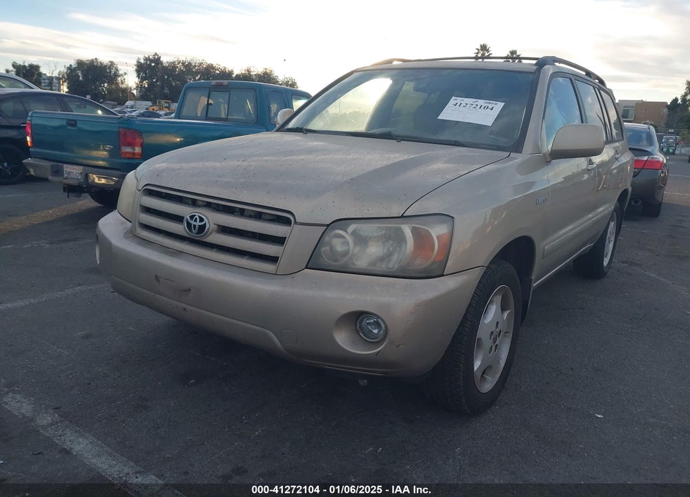 2004 TOYOTA HIGHLANDER LIMITED V6 VIN: JTEDP21A840035533
