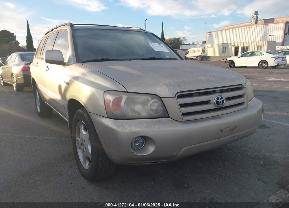 2004 TOYOTA HIGHLANDER LIMITED V6 VIN: JTEDP21A840035533