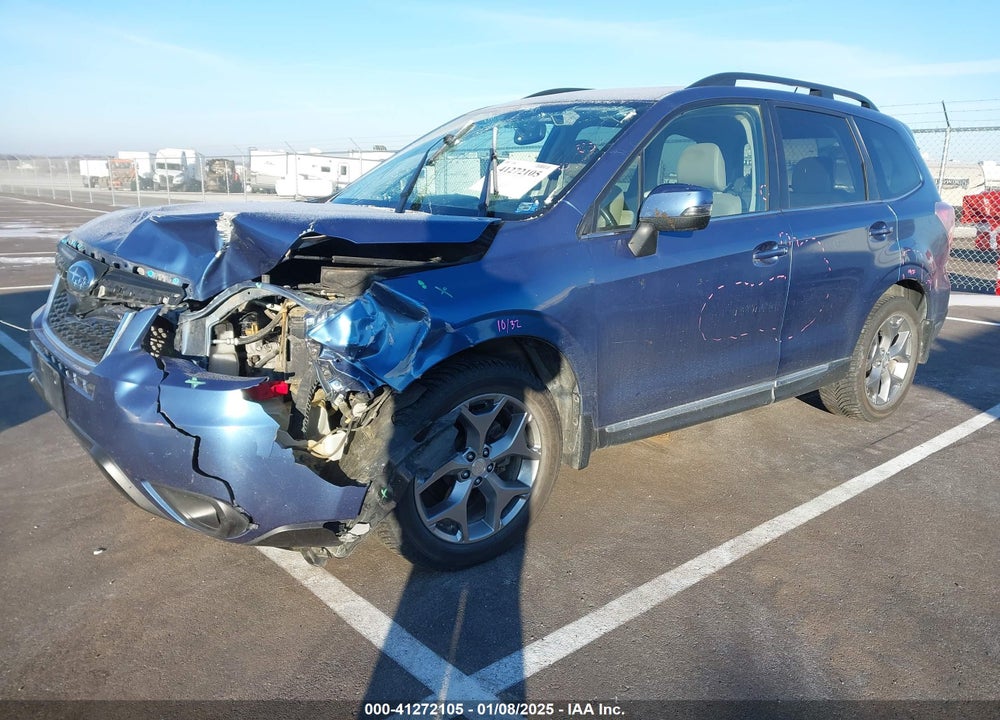 2015 SUBARU FORESTER 2.5I TOURING VIN: JF2SJAWC1FH574793