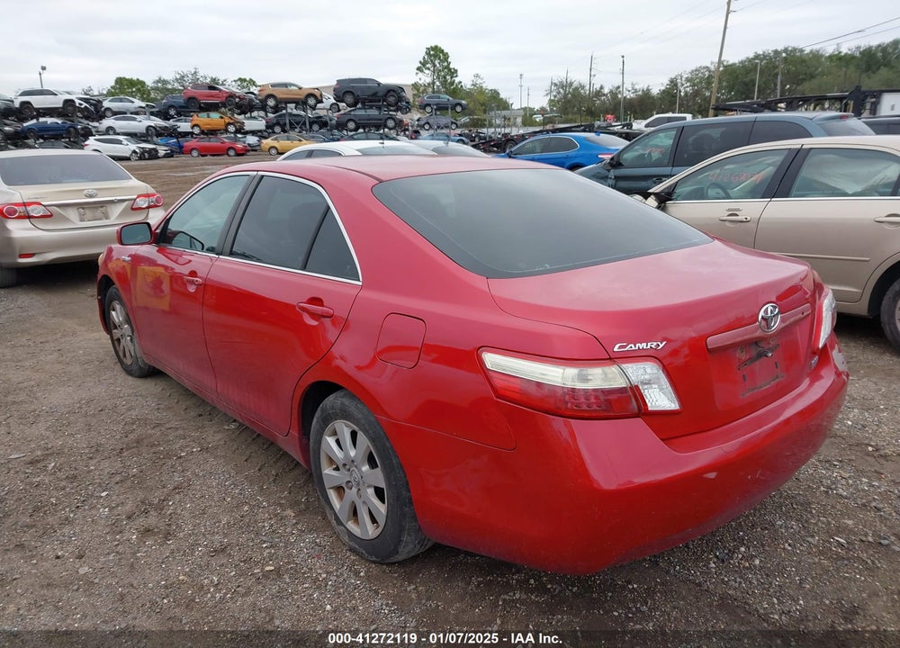 2007 TOYOTA CAMRY HYBRID VIN: 4T1BB46K37U013763