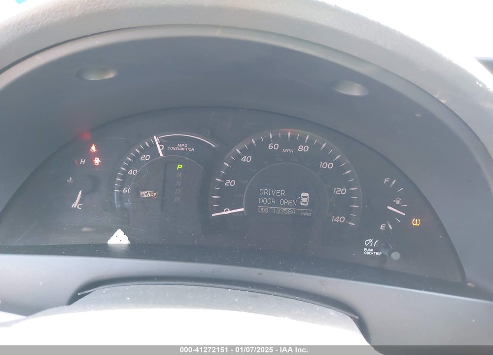 2007 TOYOTA CAMRY HYBRID VIN: JTNBB46K573006142