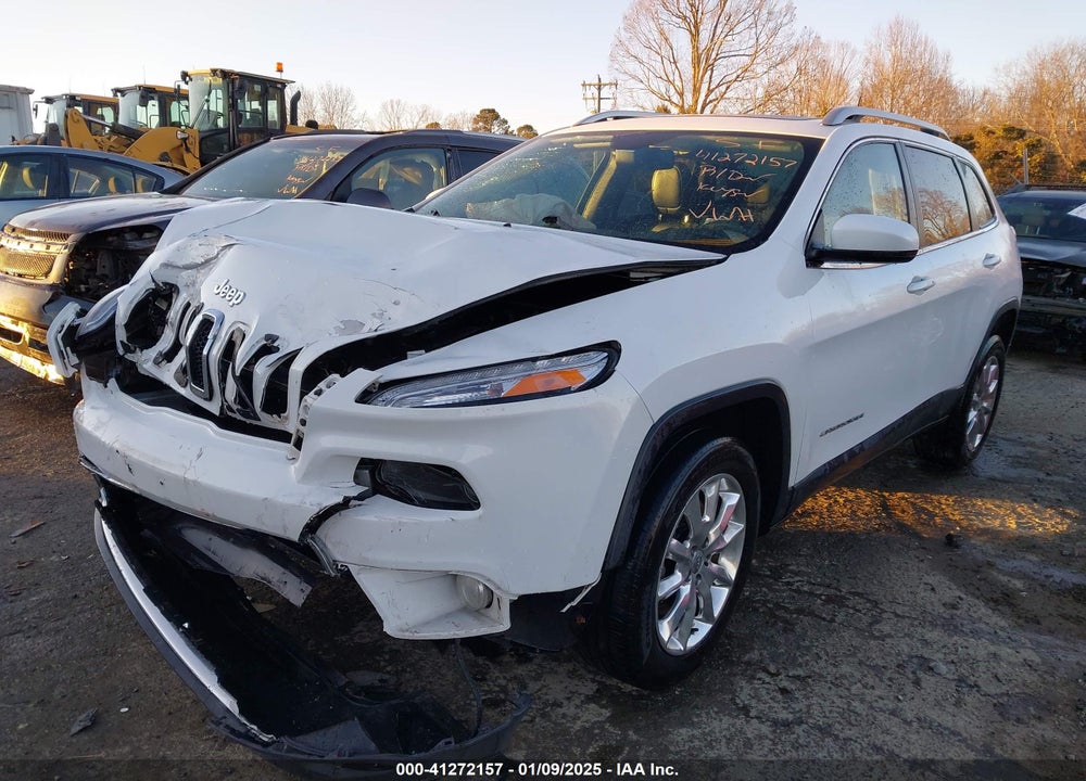 2016 JEEP CHEROKEE LIMITED VIN: 1C4PJMDB1GW255763