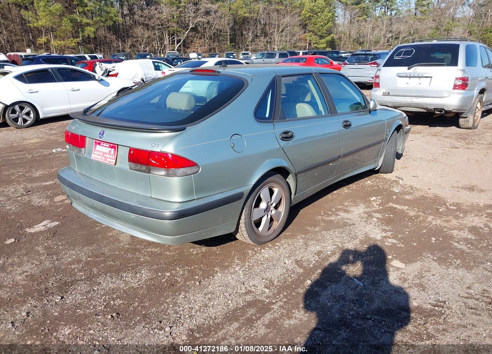 2002 SAAB 9-3 SE VIN: YS3DF58K122024469