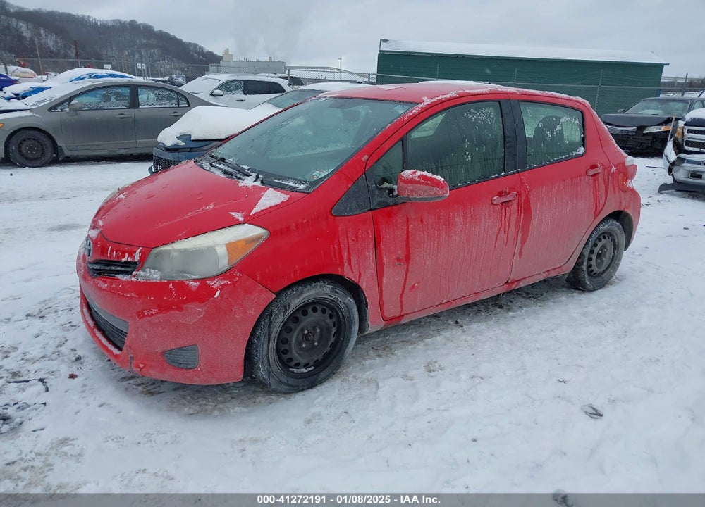 2013 TOYOTA YARIS L VIN: JTDKTUD3XDD562708