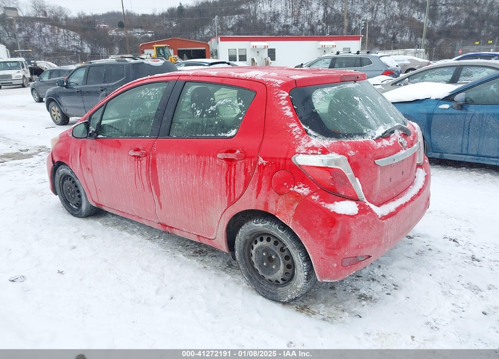 2013 TOYOTA YARIS L VIN: JTDKTUD3XDD562708