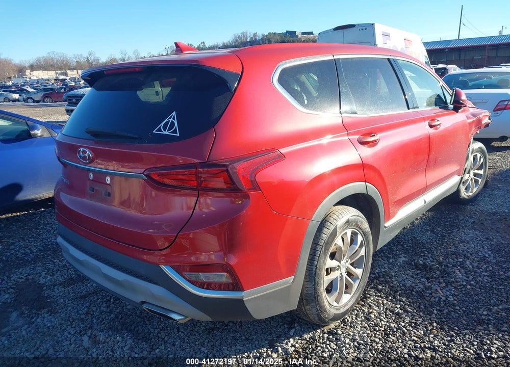 2019 HYUNDAI SANTA FE SEL VIN: 5NMS33AD1KH019629