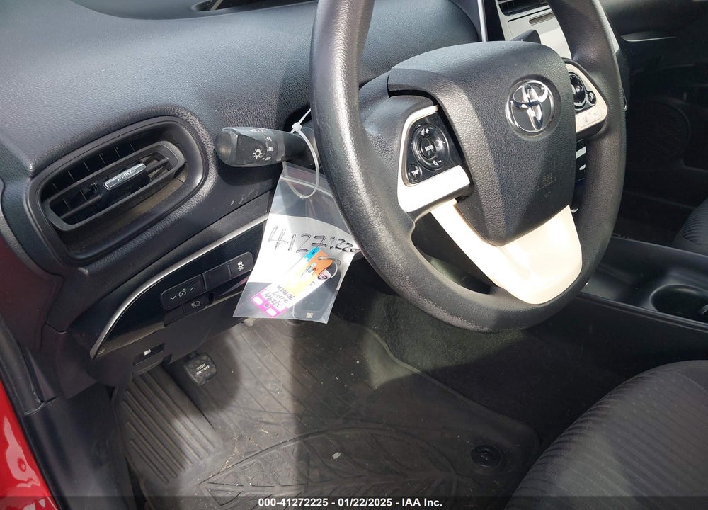 2017 TOYOTA PRIUS ONE VIN: JTDKBRFUXH3563584