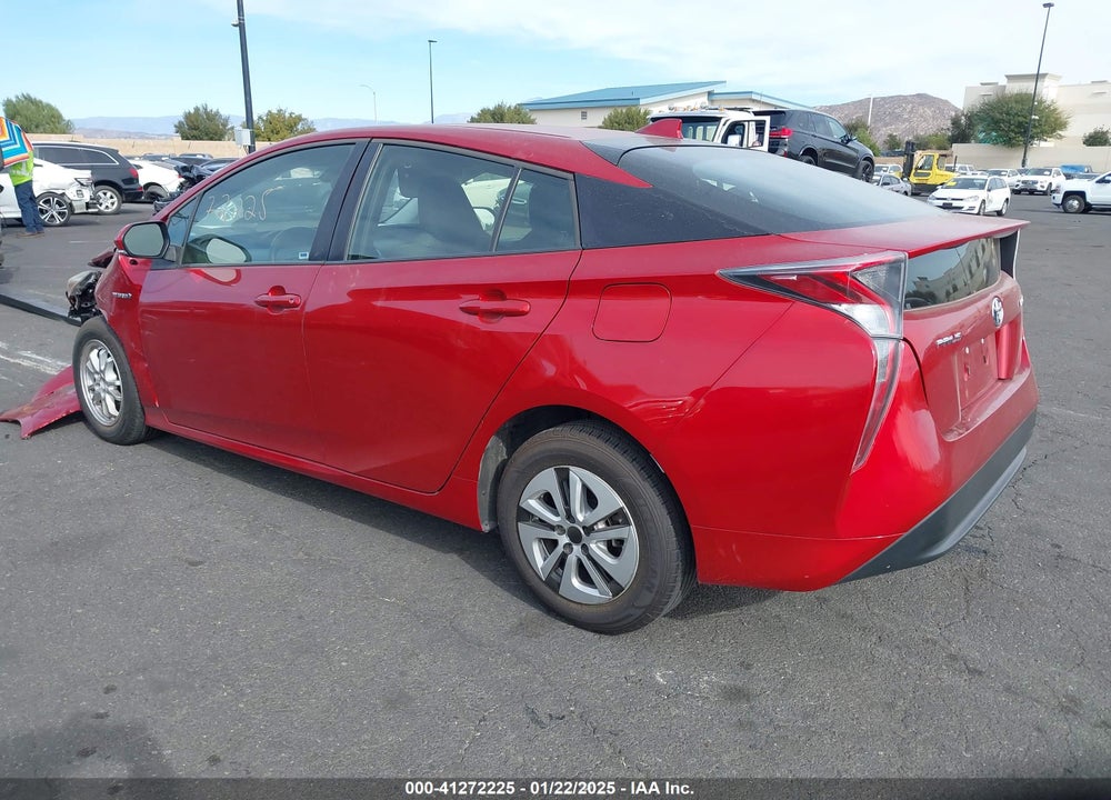 2017 TOYOTA PRIUS ONE VIN: JTDKBRFUXH3563584