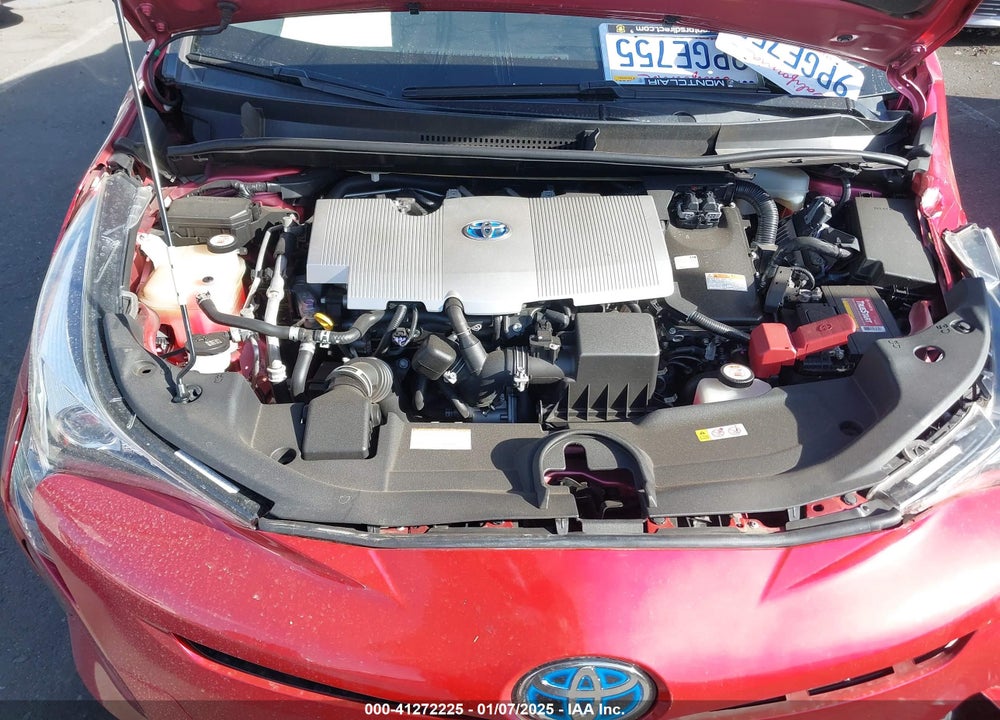 2017 TOYOTA PRIUS ONE VIN: JTDKBRFUXH3563584