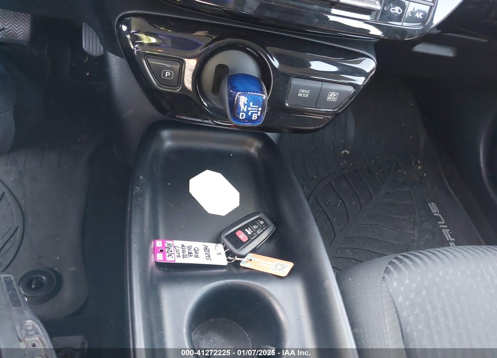 2017 TOYOTA PRIUS ONE VIN: JTDKBRFUXH3563584