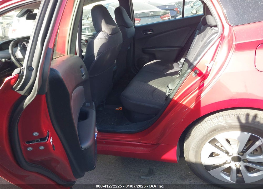 2017 TOYOTA PRIUS ONE VIN: JTDKBRFUXH3563584