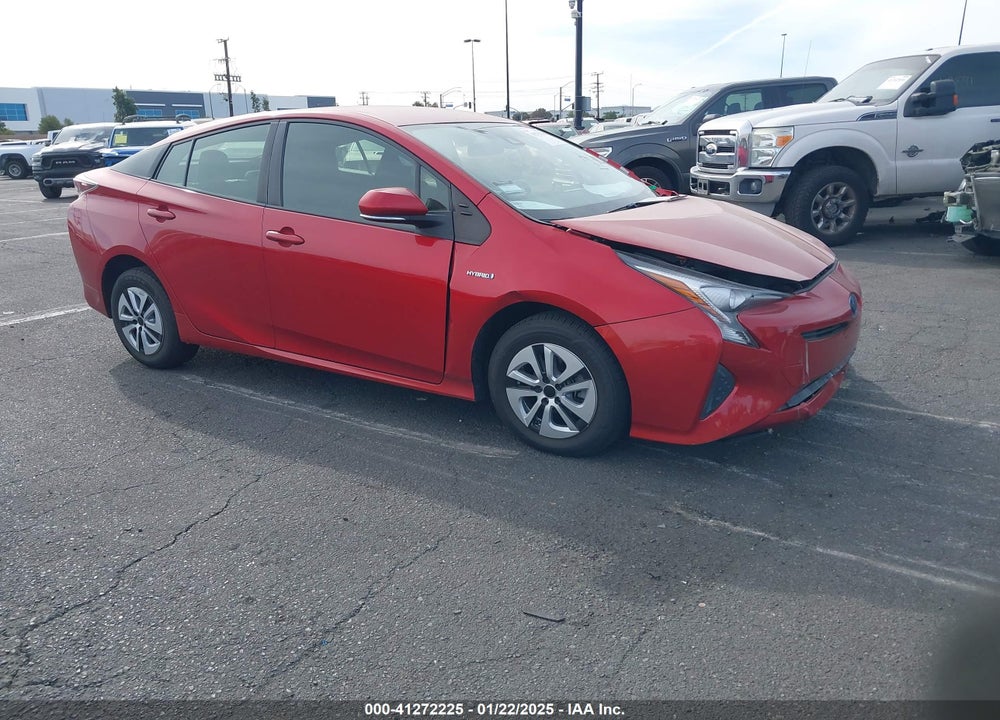 2017 TOYOTA PRIUS ONE VIN: JTDKBRFUXH3563584