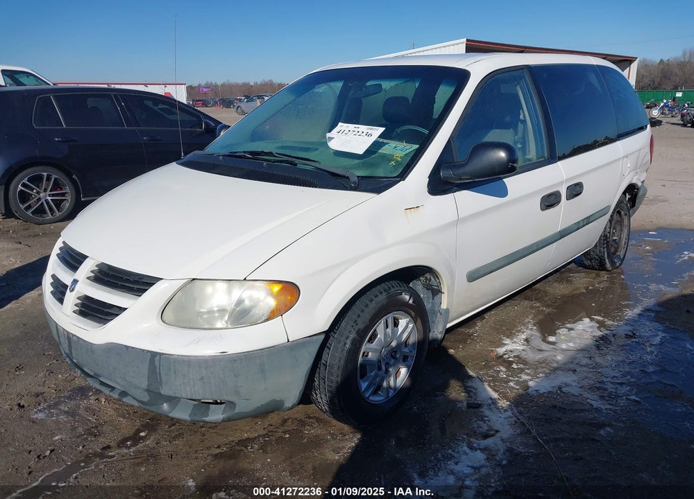 2007 DODGE CARAVAN SE VIN: 1D4GP25E37B239487