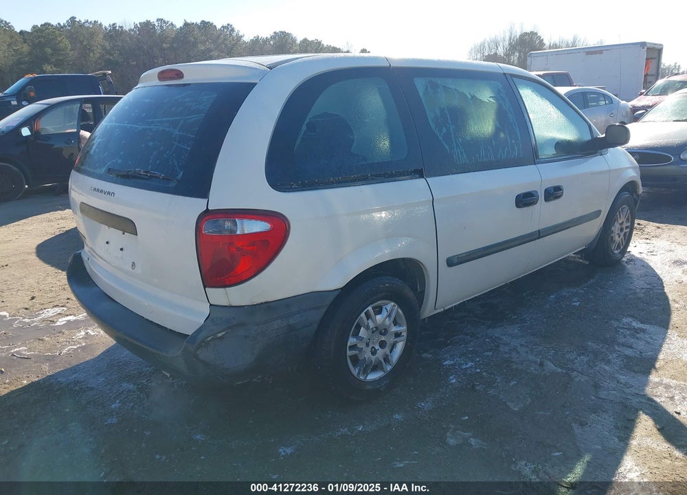2007 DODGE CARAVAN SE VIN: 1D4GP25E37B239487