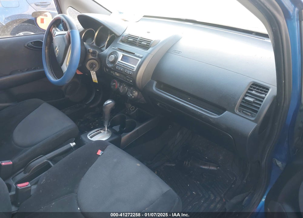 2007 HONDA FIT SPORT VIN: JHMGD38627S060324