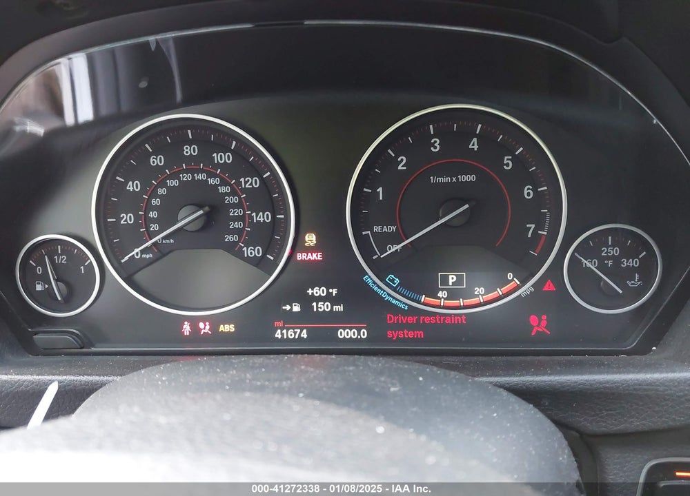 2017 BMW 330 VIN: WBA8B9G34HNU52482