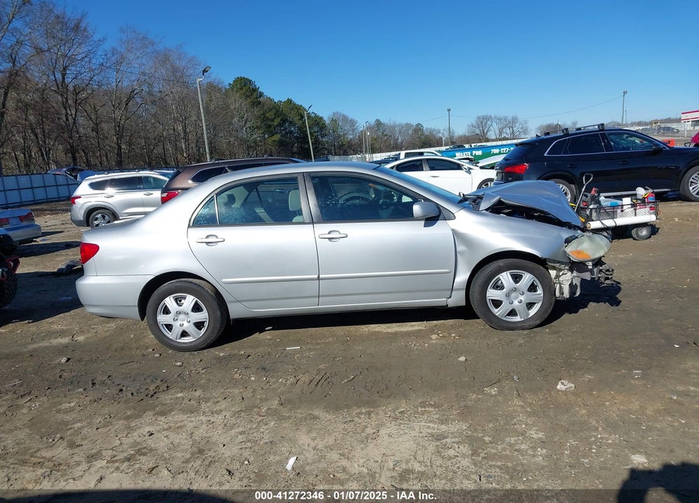2005 TOYOTA COROLLA LE VIN: 2T1BR32E05C405071