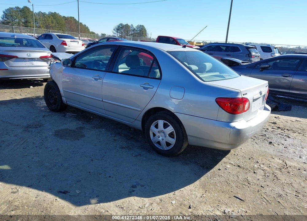 2005 TOYOTA COROLLA LE VIN: 2T1BR32E05C405071