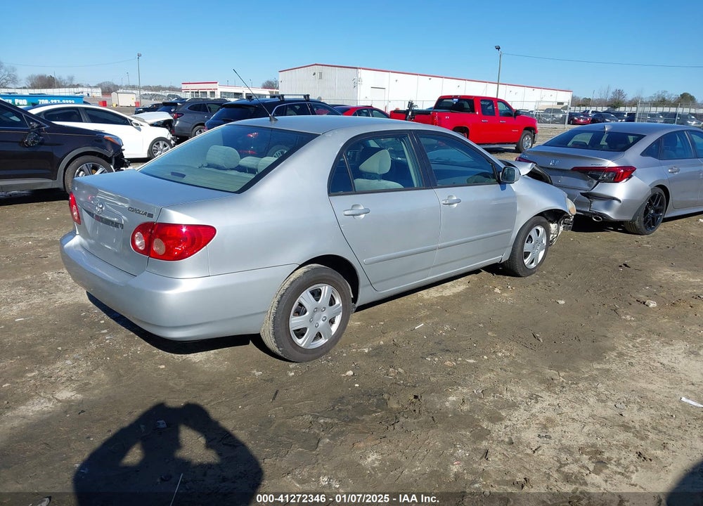 2005 TOYOTA COROLLA LE VIN: 2T1BR32E05C405071