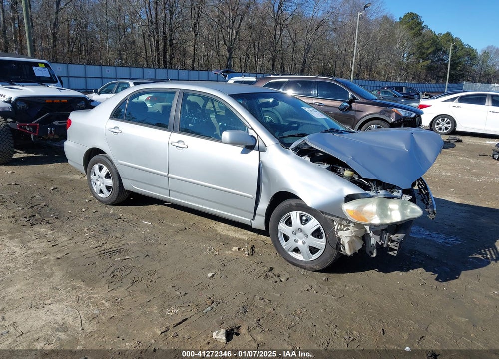 2005 TOYOTA COROLLA LE VIN: 2T1BR32E05C405071