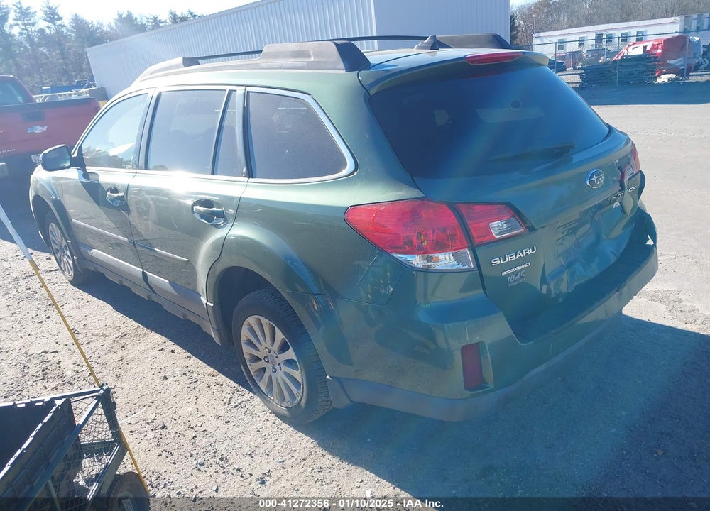 2012 SUBARU OUTBACK 2.5I LIMITED VIN: 4S4BRBKCXC3221010