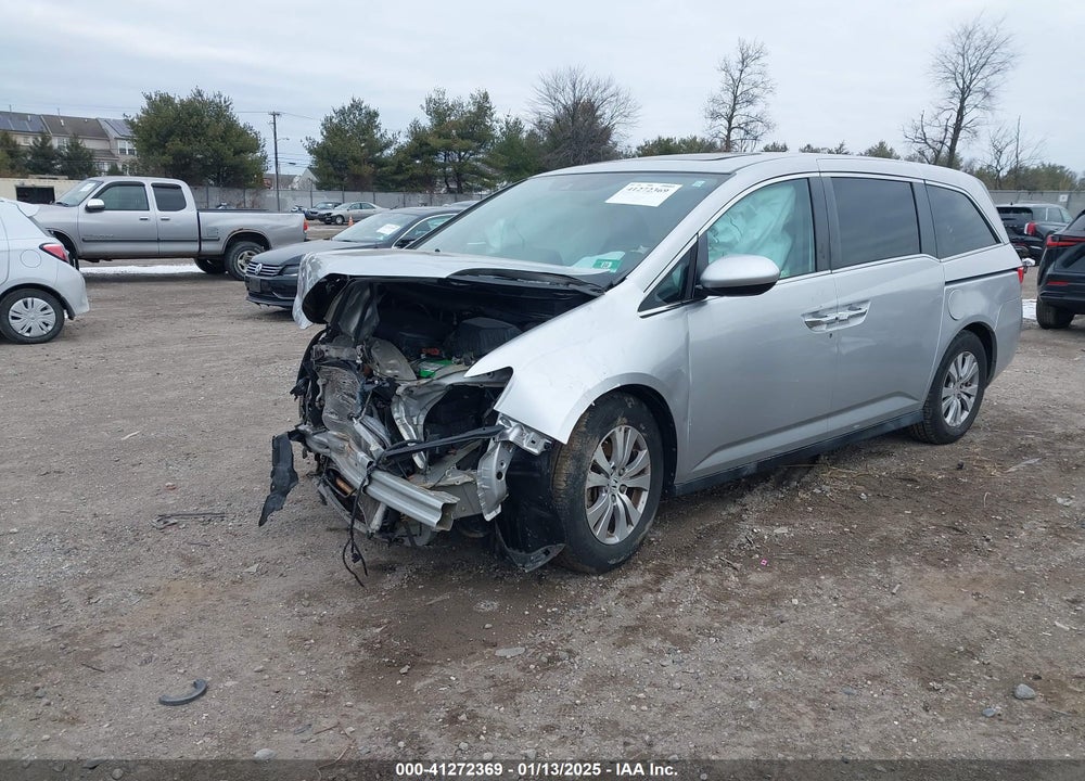 2014 HONDA ODYSSEY EX-L VIN: 5FNRL5H6XEB137685