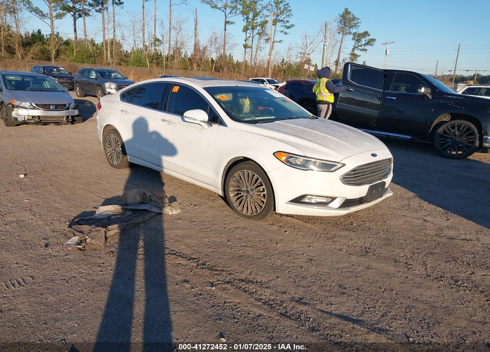 2018 FORD FUSION TITANIUM VIN: 3FA6P0D91JR233990