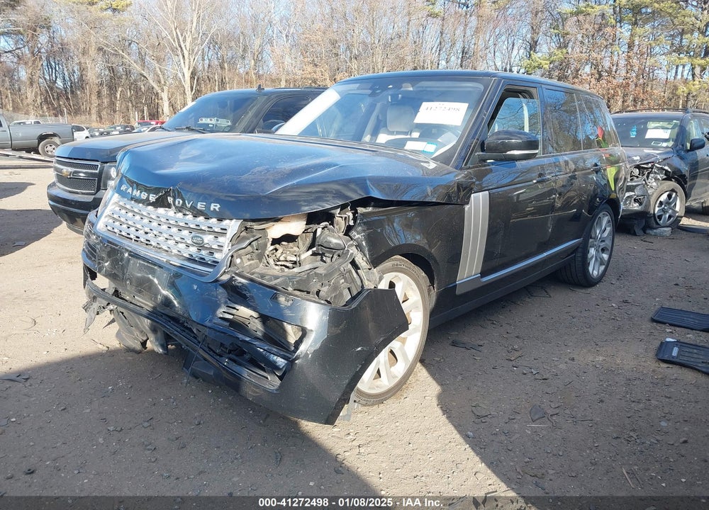 2017 LAND ROVER RANGE ROVER 3.0L V6 SUPERCHARGED HSE VIN: SALGS2FV3HA352527