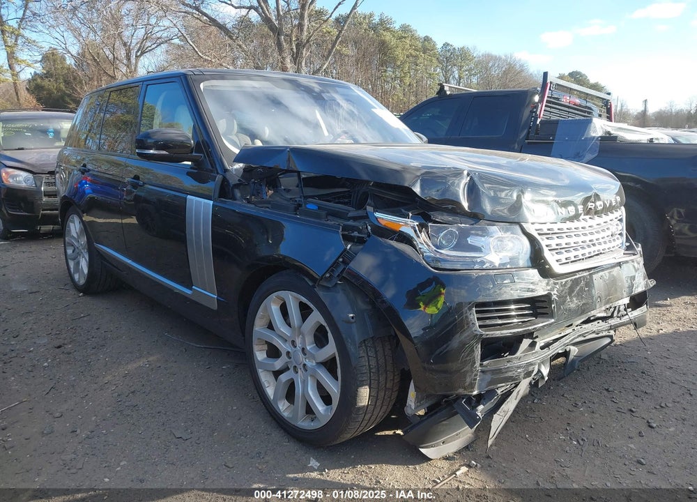 2017 LAND ROVER RANGE ROVER 3.0L V6 SUPERCHARGED HSE VIN: SALGS2FV3HA352527