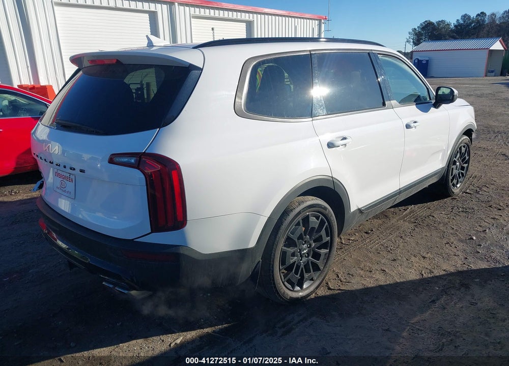 2022 KIA TELLURIDE SX VIN: 5XYP5DHC1NG206354