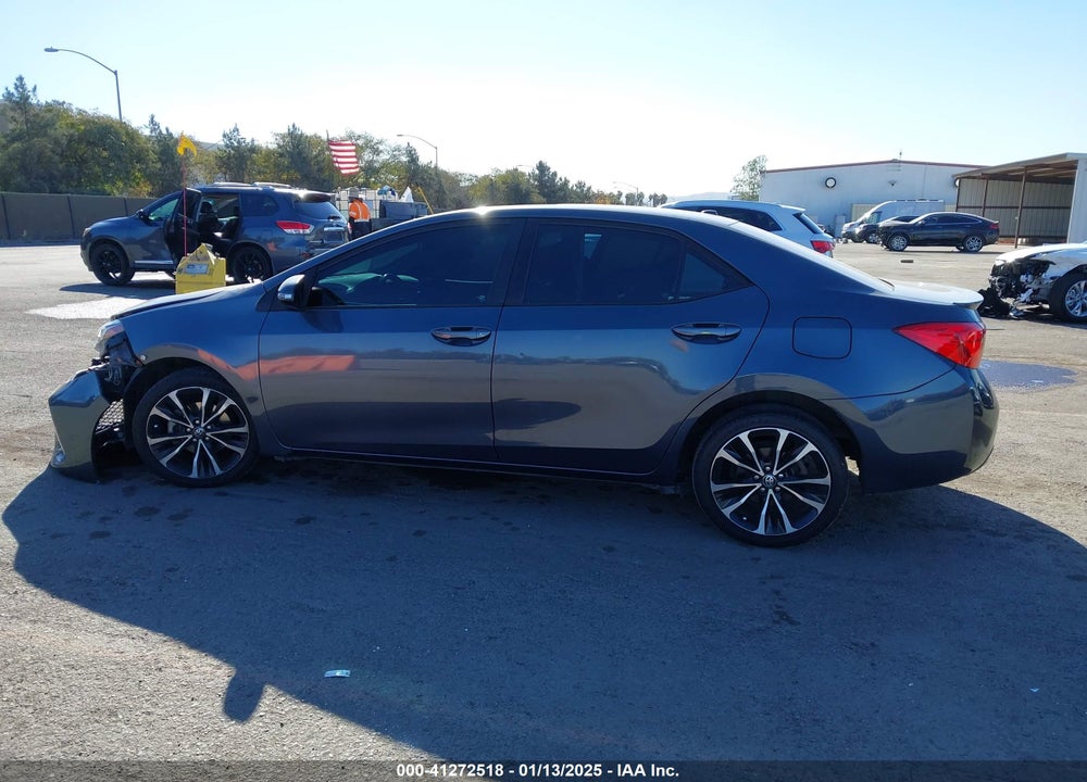 2018 TOYOTA COROLLA XSE VIN: 5YFBURHE5JP753435