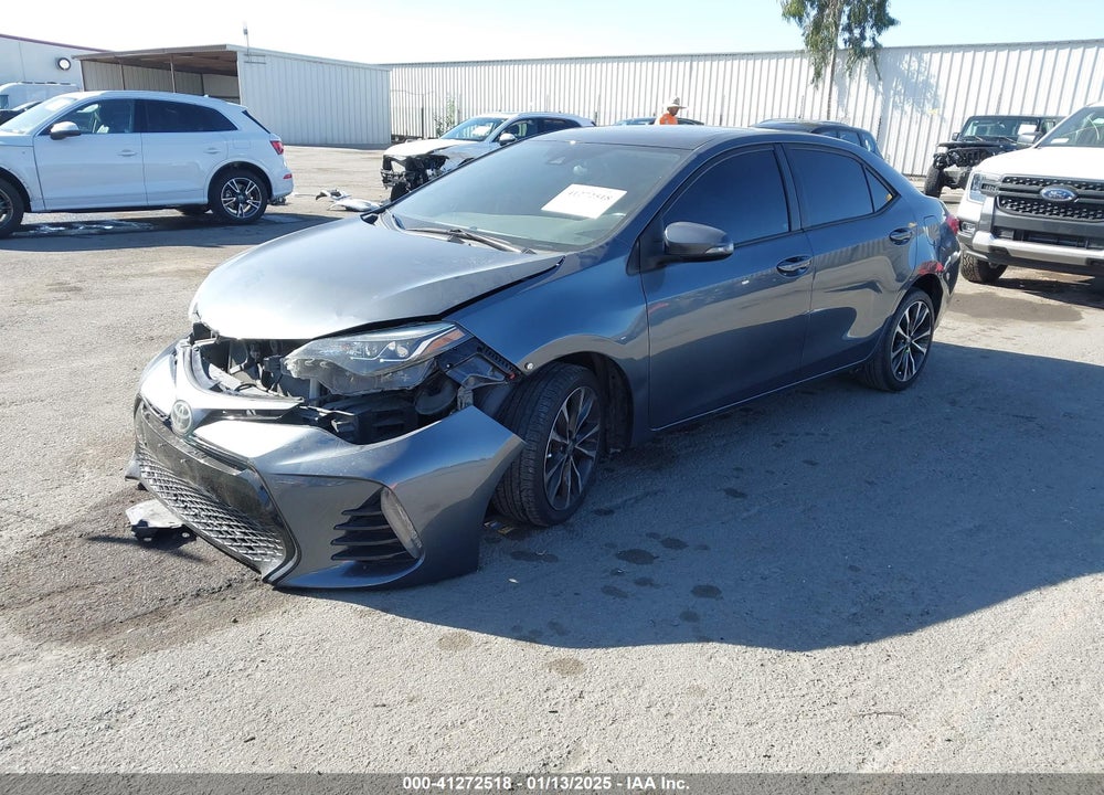 2018 TOYOTA COROLLA XSE VIN: 5YFBURHE5JP753435
