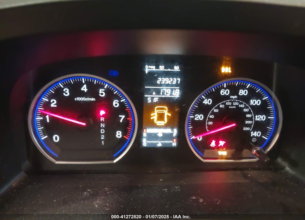 2008 HONDA CR-V EX-L VIN: JHLRE487X8C048555