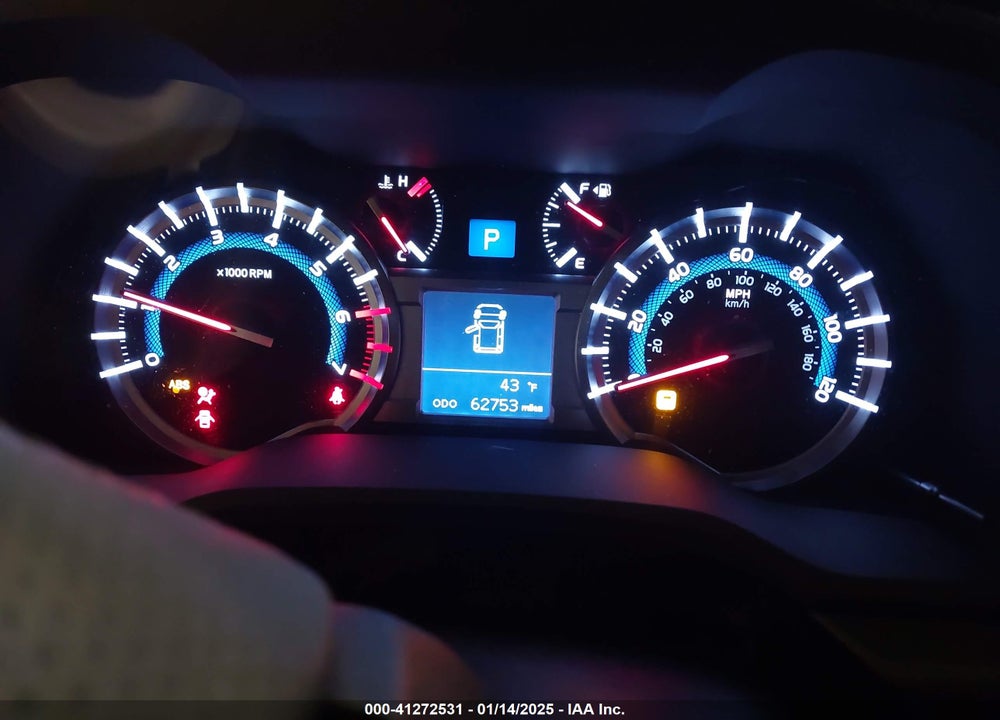2017 TOYOTA 4RUNNER LIMITED VIN: JTEBU5JR7H5429654