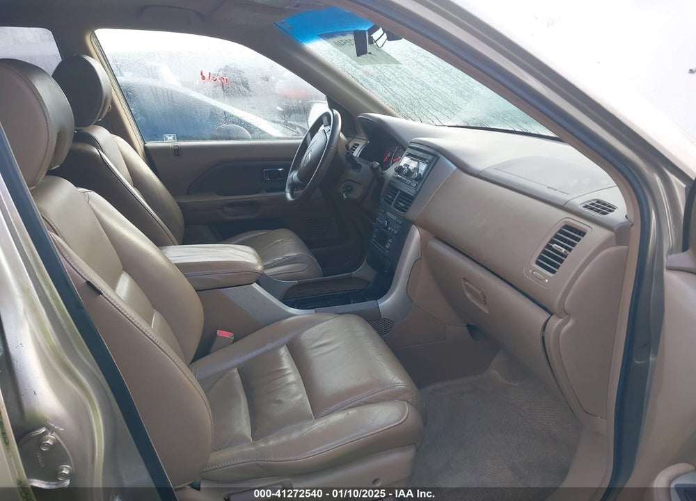 2006 HONDA PILOT EX-L VIN: 2HKYF18586H534396
