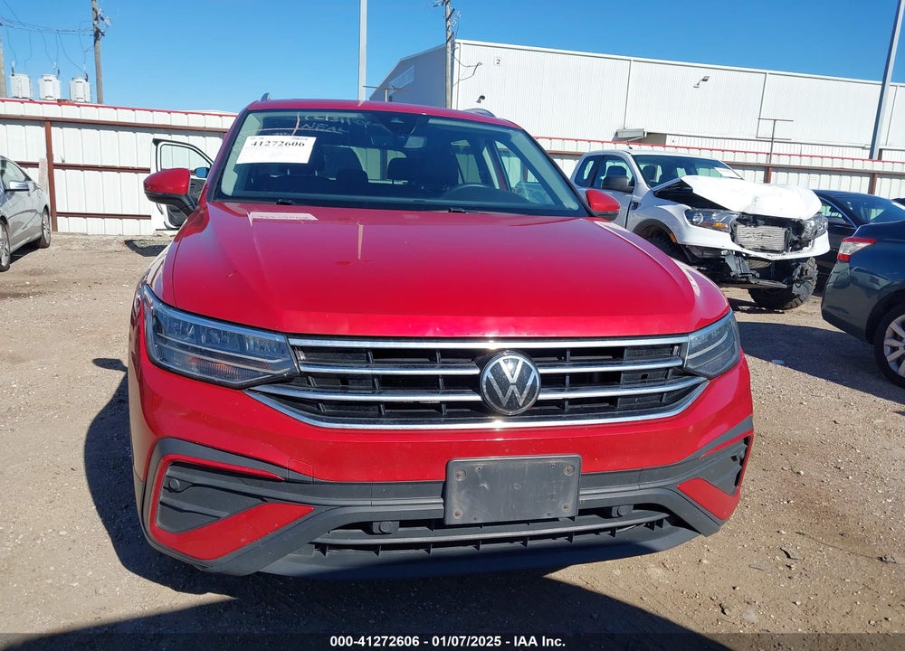 2022 VOLKSWAGEN TIGUAN 2.0T SE VIN: 3VV2B7AX2NM168798
