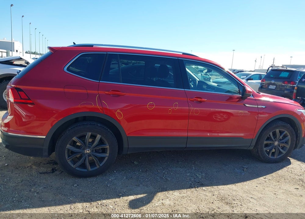 2022 VOLKSWAGEN TIGUAN 2.0T SE VIN: 3VV2B7AX2NM168798