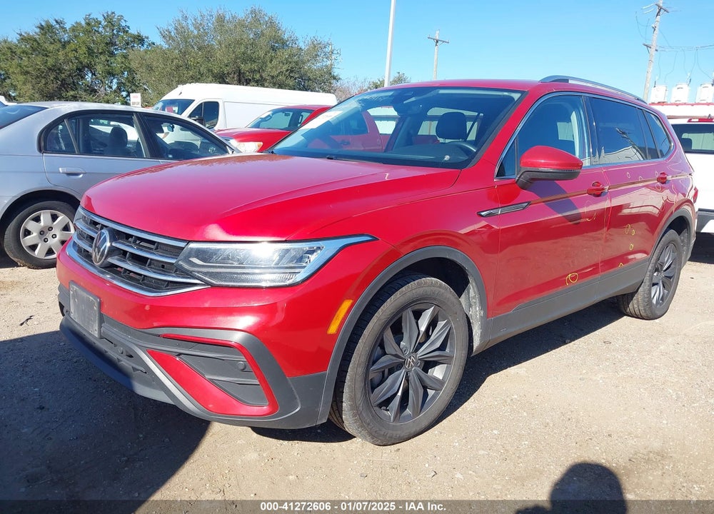 2022 VOLKSWAGEN TIGUAN 2.0T SE VIN: 3VV2B7AX2NM168798
