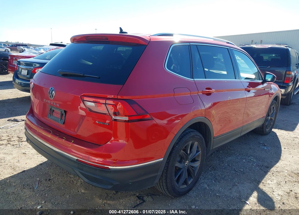 2022 VOLKSWAGEN TIGUAN 2.0T SE VIN: 3VV2B7AX2NM168798