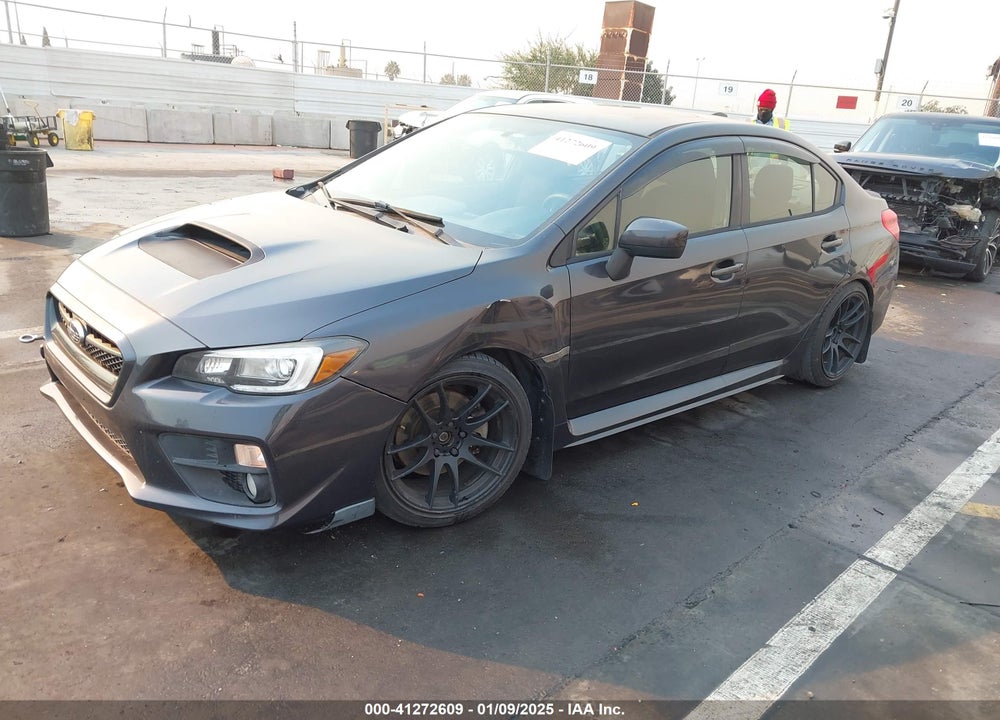 2015 SUBARU WRX PREMIUM VIN: JF1VA1F68F9803640